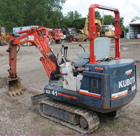 kubota mini excavator kx41